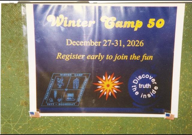 It is Winter Camp Universe Policy to not label pictures in our galleries