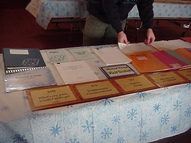 It is Winter Camp Universe Policy to not label pictures in our galleries